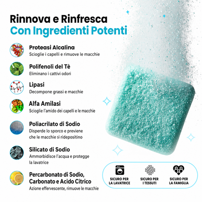 Mellow Sopami™ - Pasticche per lavatrice anti-peli di animali