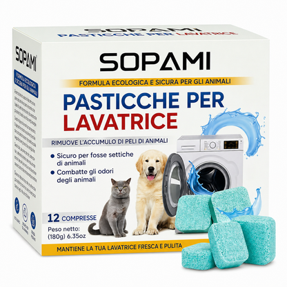 Mellow Sopami™ - Pasticche per lavatrice anti-peli di animali