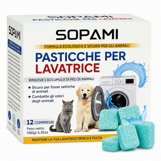 Mellow Sopami™ - Pasticche per lavatrice anti-peli di animali