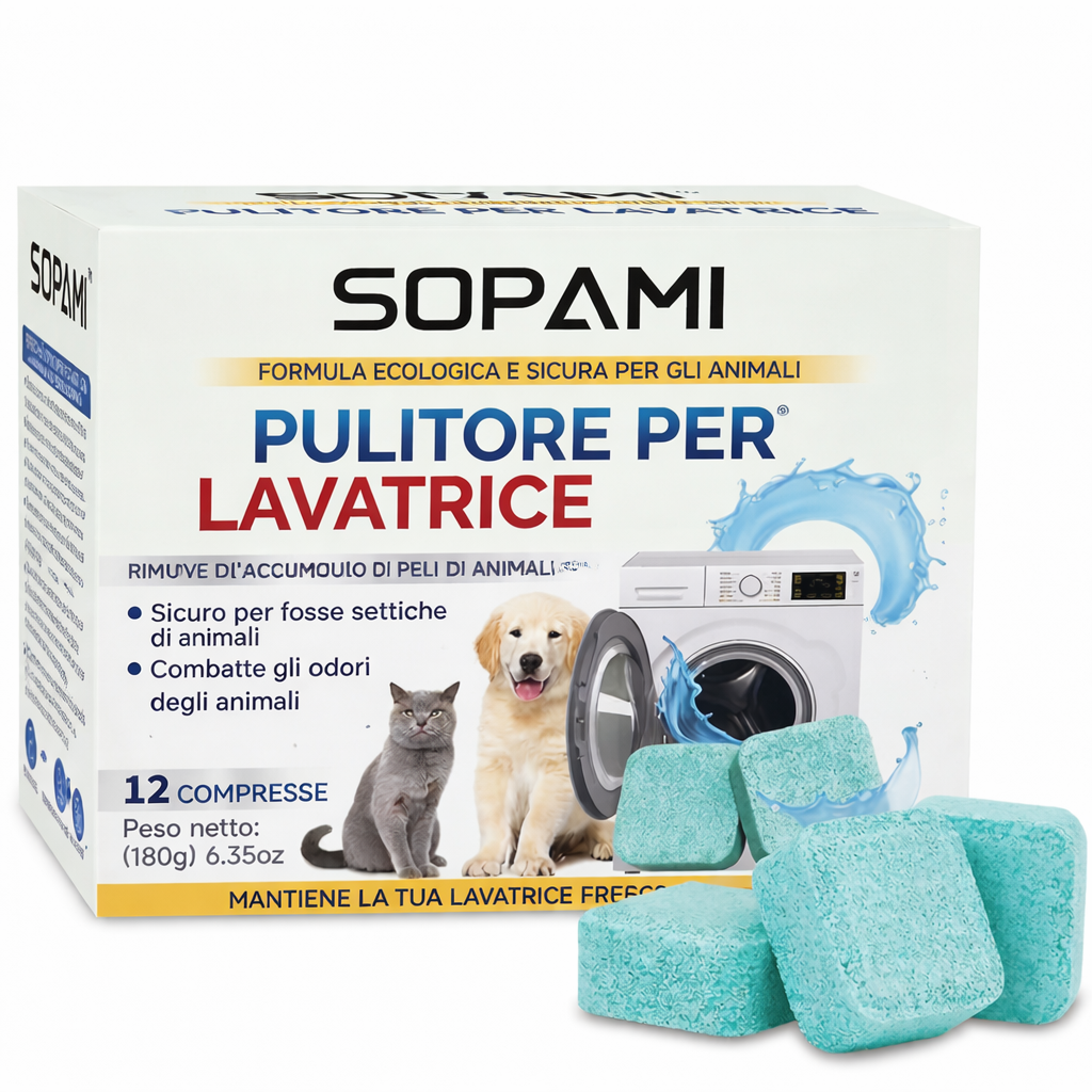 Mellow Sopami™ - Pastiglie per lavatrice anti-peli di animali