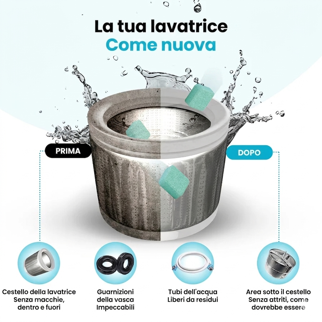 Mellow Sopami™ - Pasticche per lavatrice anti-peli di animali