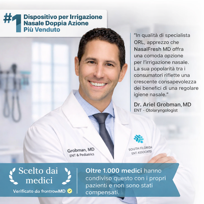 Mellow Nasal™  Respira meglio con la soluzione definitiva senza farmaci