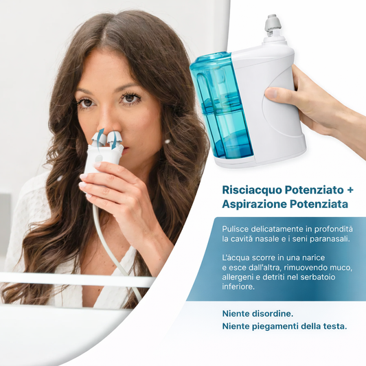 Mellow Nasal™  Respira meglio con la soluzione definitiva senza farmaci