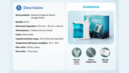 Mellow Nasal™  Respira meglio con la soluzione definitiva senza farmaci